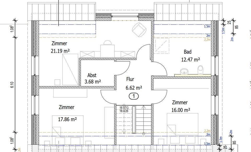 Doppelhaushälfte Rastede - 6 Zimmer, 168 m&sup2;, 1.950&euro; | Angebot:26255438