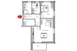 Etagenwohnung Edewecht - 3 Zimmer, 81 m&sup2;, 1.000&euro; | Angebot:25898383