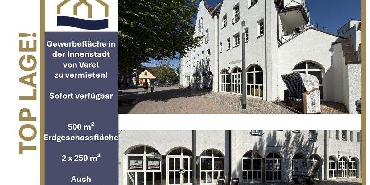 Attraktive Gewerbefläche 200 qm in Top-Lage der Fußgängerzone in Varel zimmer