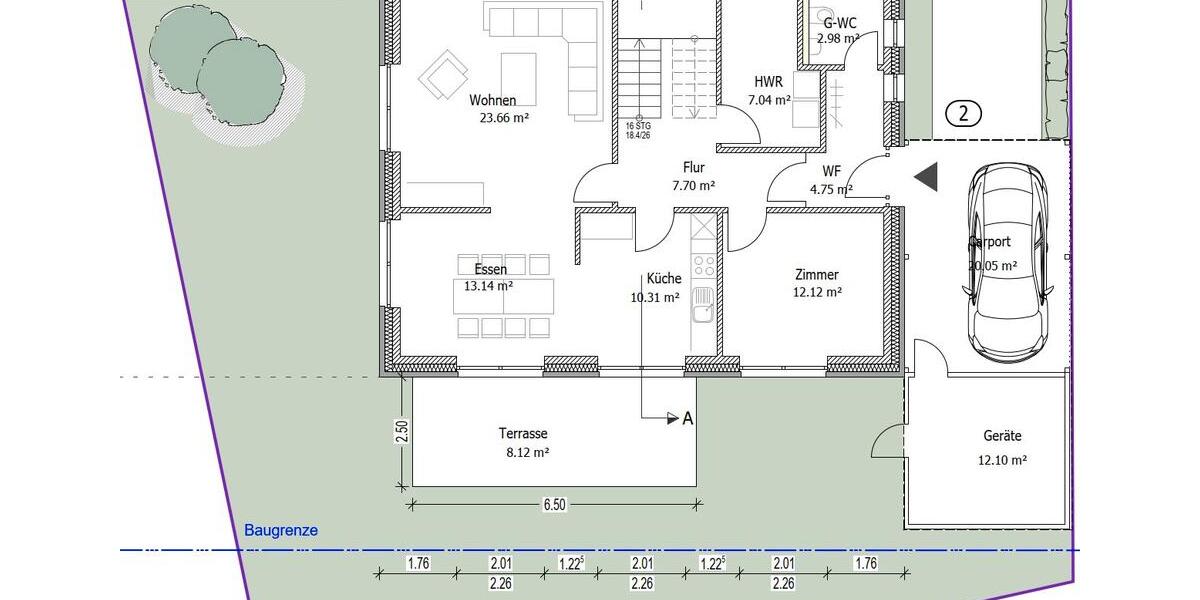 Doppelhaushälfte Rastede - 6 Zimmer, 168 m&sup2;, 1.950&euro; | Angebot:26255438