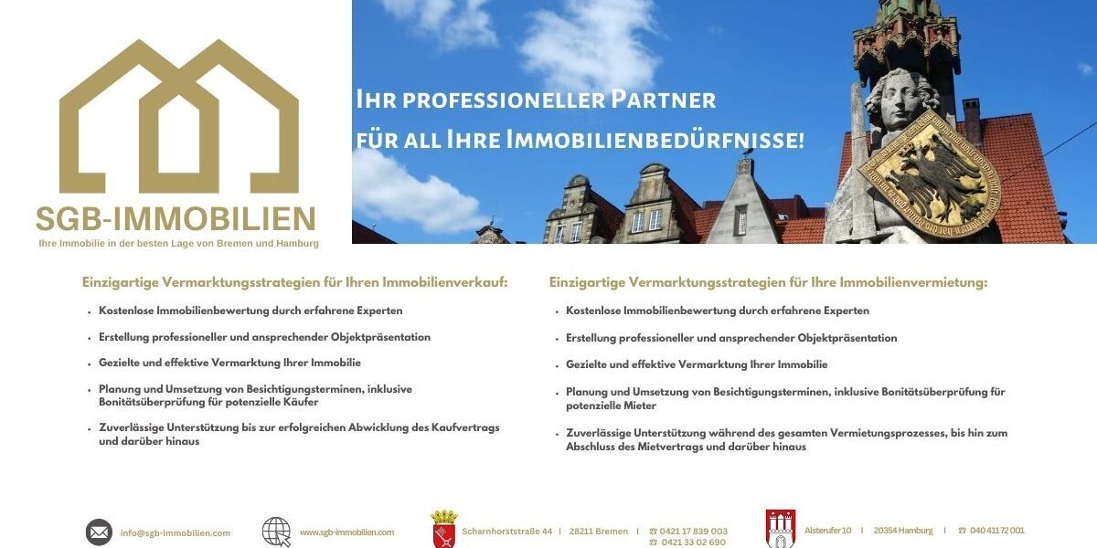 TOP-Anlage Oldenburg: Wohn & Geschäftshaus mit 759 m² Fläche und 8,60 % Rendite (langf. Mietverträge). - Anlageobjekt Oldenburg Bürgeresch | Angebot:27292120