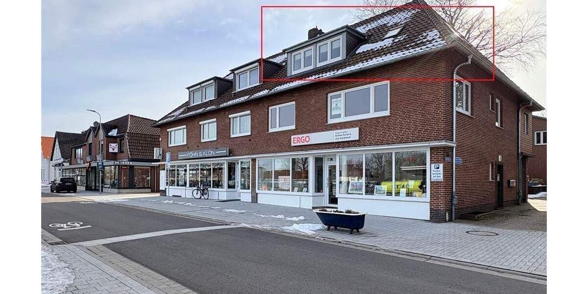 Etagenwohnung Hude - 2 Zimmer, 58 m&sup2;, 500&euro; | Angebot:25246645