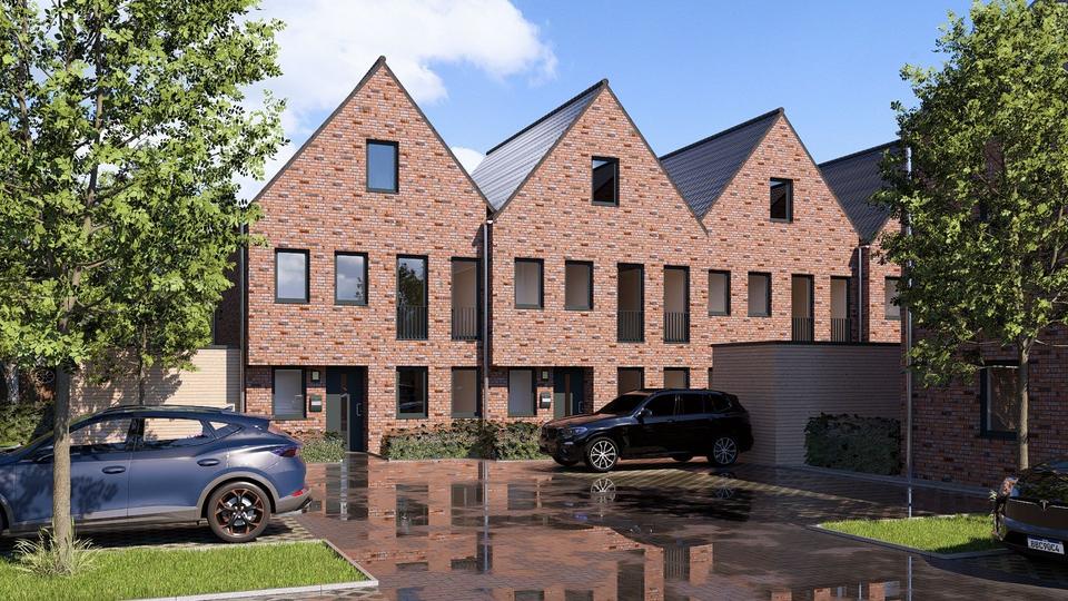 Willkommen in der Zukunft: Neubau-Reihenendhaus mit Einbauküche als Erstbezug in beliebter Lage! 6 zimmer