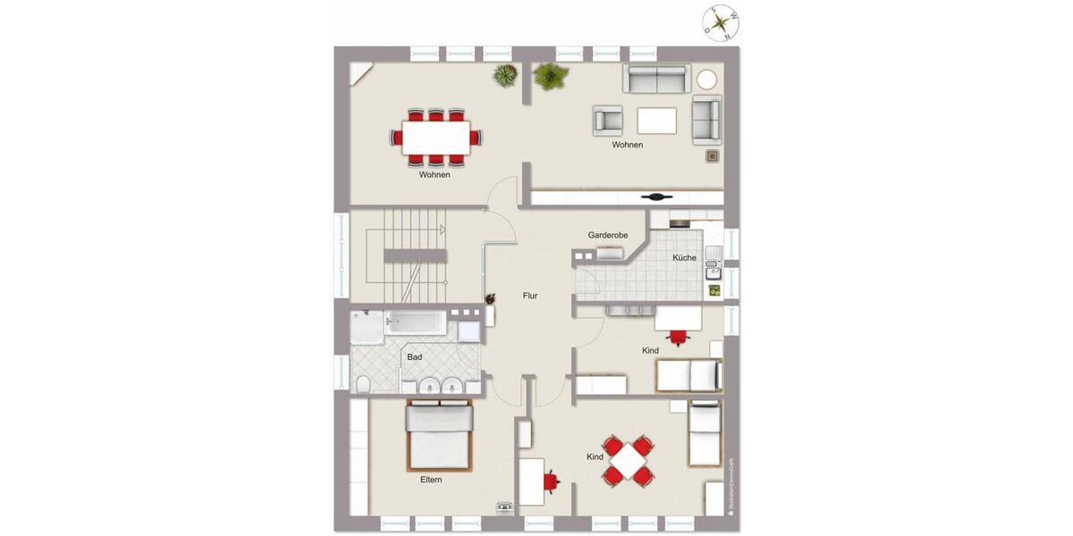 Wohnung zu vermieten 5 zimmer