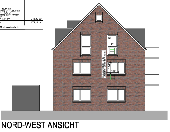 Oldenburg-Ofenerdiek - Exklusive Wohneinheit im KfW-40 QNG Effizienzhaus 2 zimmer