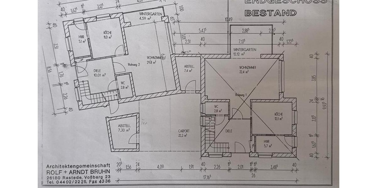 Doppelhaushälfte Rastede - 7 Zimmer, 160 m&sup2;, 435.000&euro; | Angebot:26940655