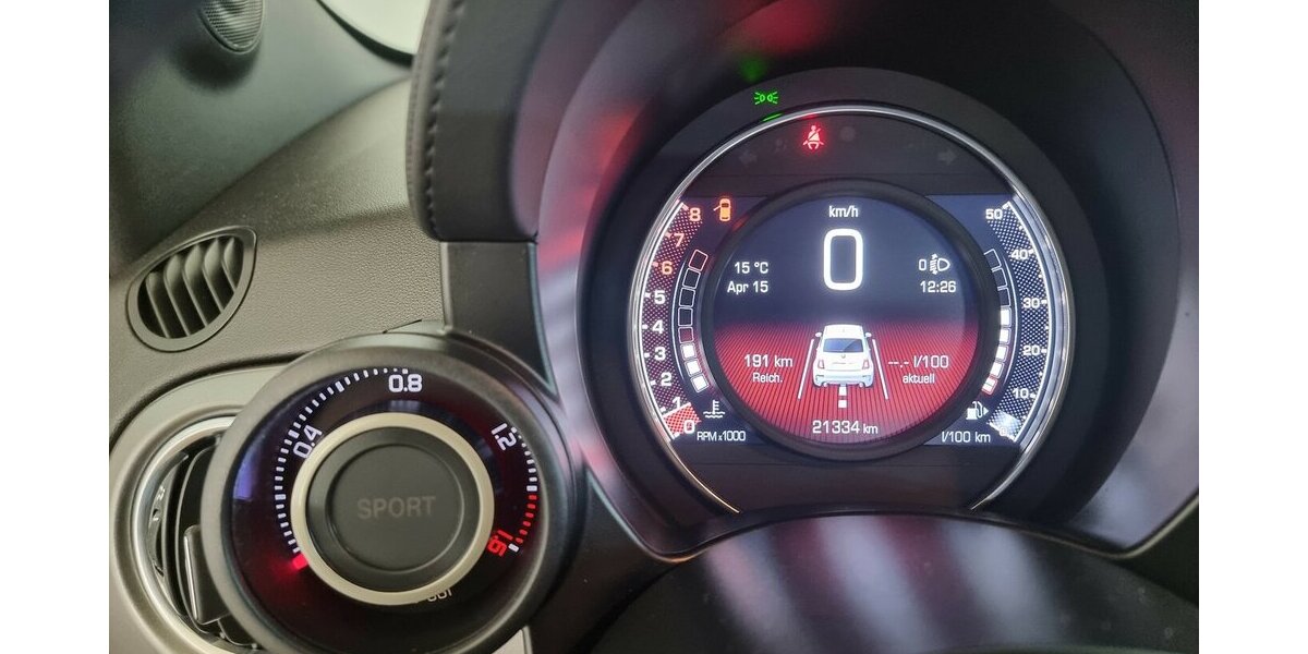 Abarth 595 Turismo Sport LED Navi Klima Memory Leder 21.500 km 21.450 &euro; Garrel 49681