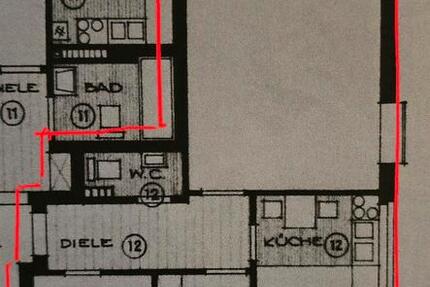Wohnung Oldenburg Kreyenbrück - 3 Zimmer, 81 m&sup2;, 1.150&euro; | Angebot:25293096