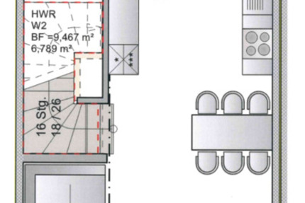 Reihenmittelhaus, Erstbezug, 4 ZKB, 1250 € warm inkl. Nebenkosten 4 zimmer