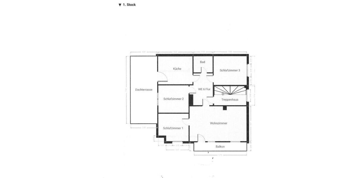 Etagenwohnung Oldenburg Ziegelhof - 4 Zimmer, 95 m&sup2;, 1.130&euro; | Angebot:26248109