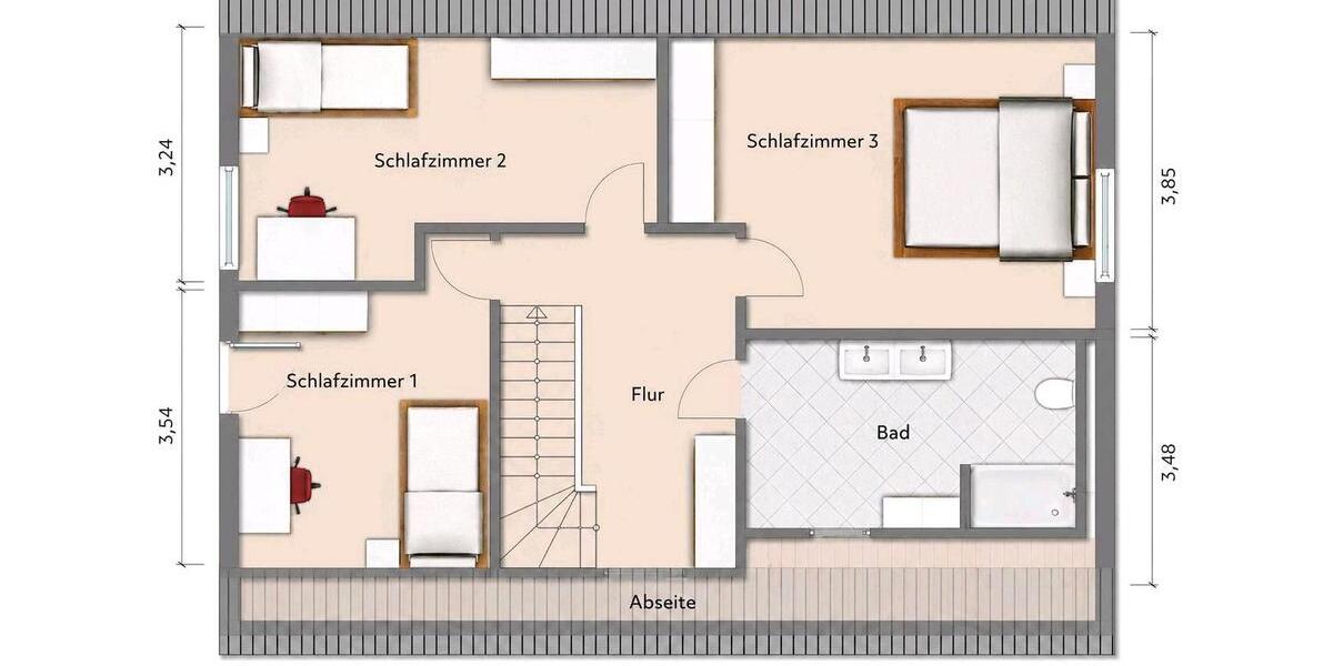 Einfamilienhaus Jade - 5 Zimmer, 121 m&sup2;, 289.000&euro; | Angebot:26886092