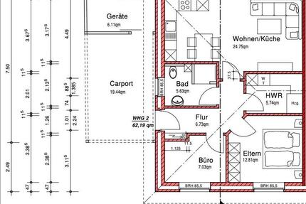 Wohnung Friesoythe - 1 Zimmer, 62 m&sup2;, 1.090&euro; | Angebot:26701424