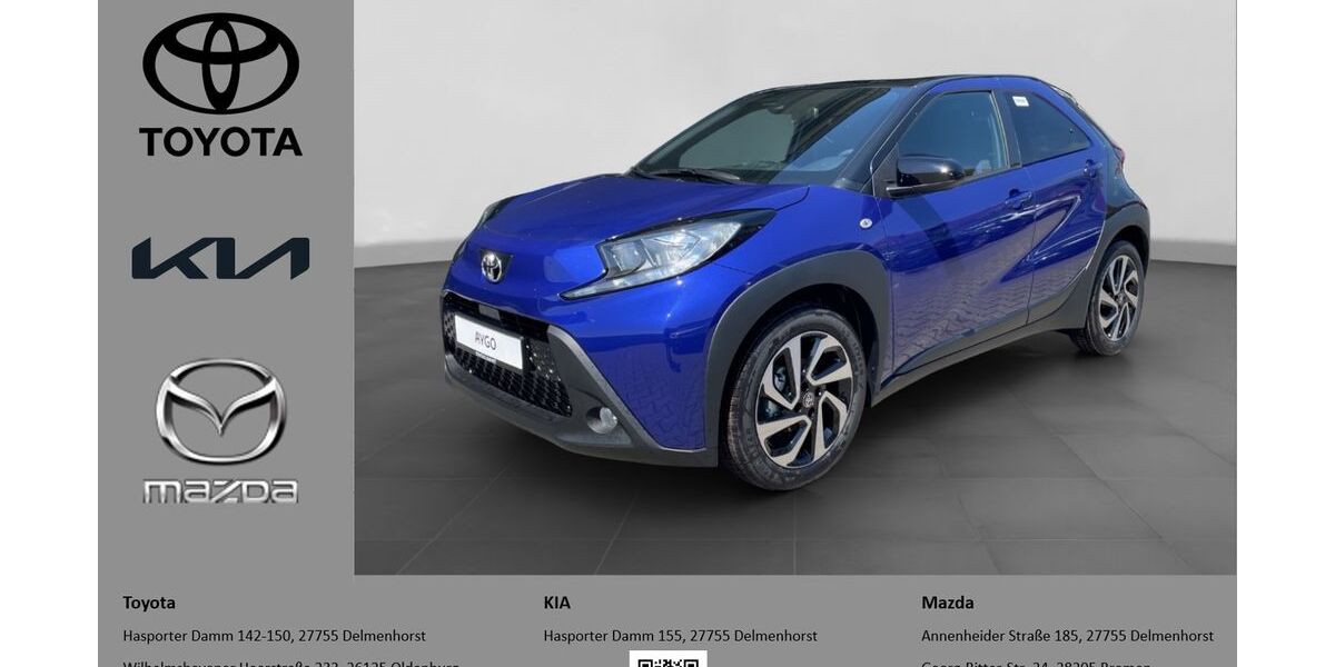 Toyota Aygo (X) 2.500 km 18.190 € Oldenburg 26125