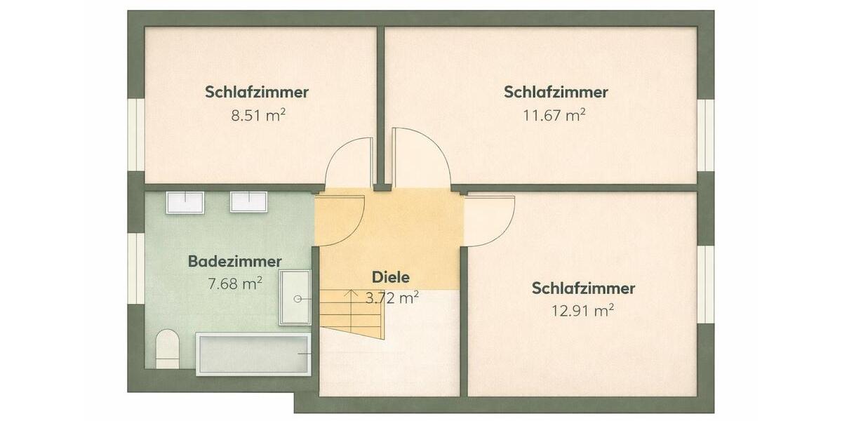 Einfamilienhaus Delmenhorst Deichhorst - 4 Zimmer, 110 m&sup2;, 375.000&euro; | Angebot:26001960