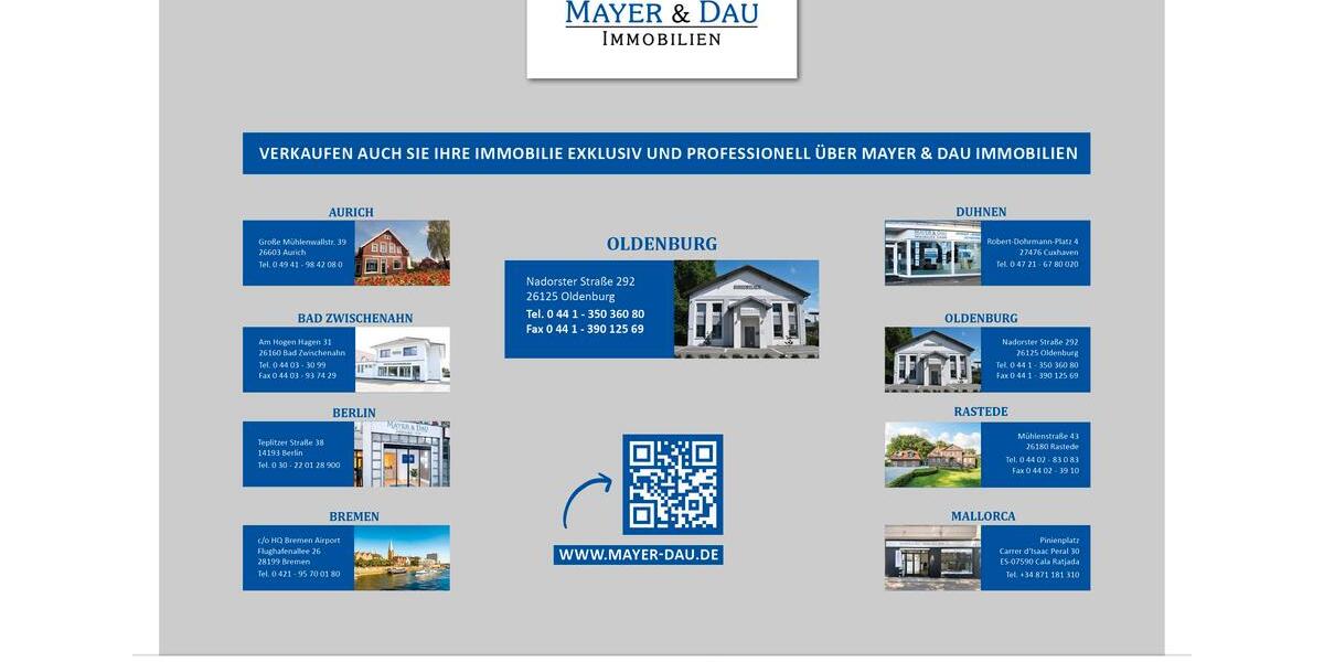 Dachgeschoßwohnung Rastede - 4 Zimmer, 118 m&sup2;, 1.499&euro; | Angebot:23528196