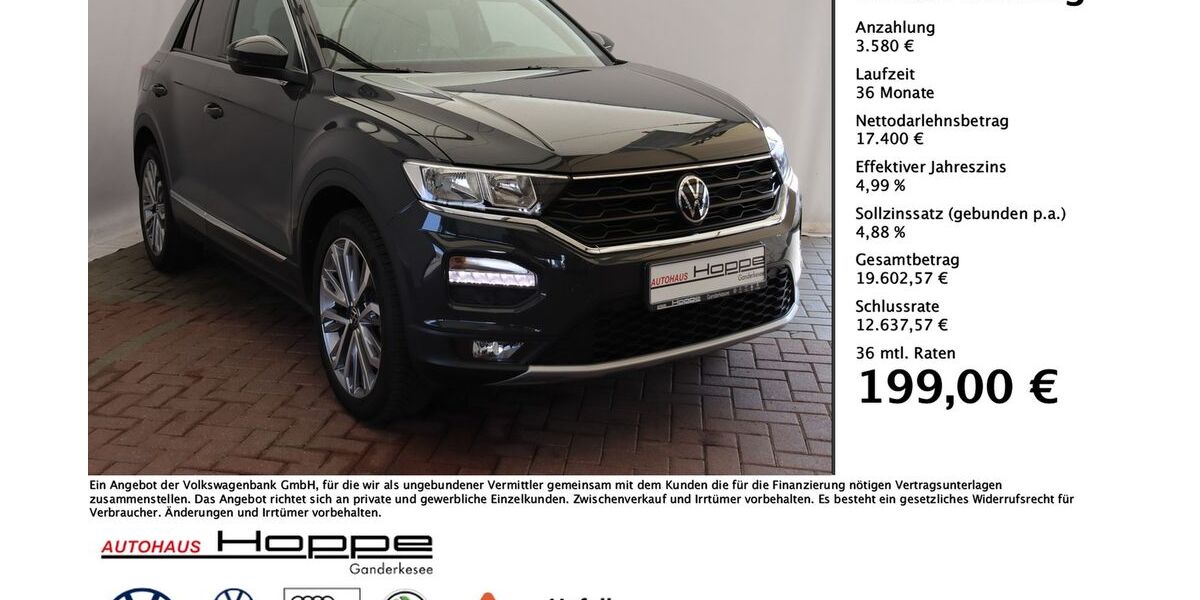 VW T-Roc 75.225 km 20.780 &euro; Ganderkesee 27777