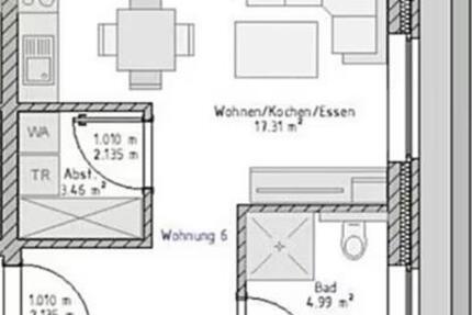 Schöne 2-Zimmer Wohnung in Oldenburg 2 zimmer