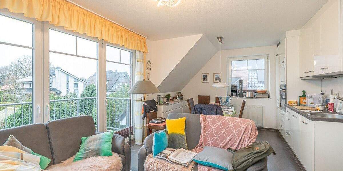 Etagenwohnung Bad Zwischenahn Ohrwege - 3 Zimmer, 54 m&sup2;, 198.000&euro; | Angebot:25836255