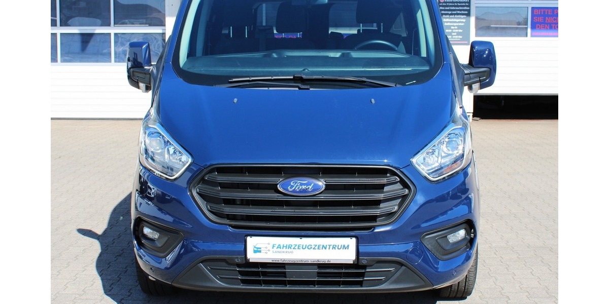 Ford Transit Custom MILDHYBR. 9SITZE AHK/KAMERA/PDC 29.260 km 26.490 &euro; Hatten 26209