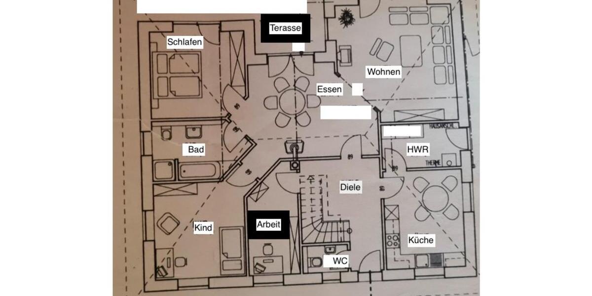 Lichtdurchflutetes Einfamilienhaus 4 zimmer