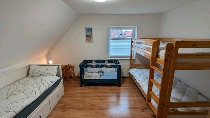 Möbilierte 3 Zimmer Wohnung in Tossens 3 zimmer