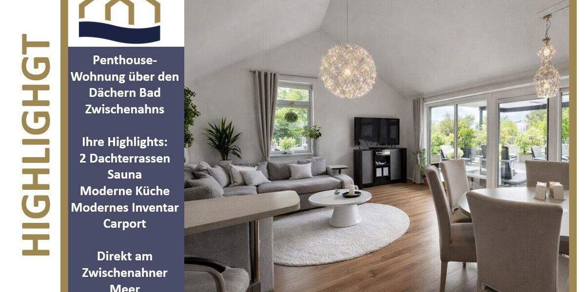 Etagenwohnung Bad Zwischenahn Bad Zwischenahn I - 3 Zimmer, 93 m&sup2;, 369.000&euro; | Angebot:25287443