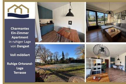 Charmantes Ein-Zimmer Apartment in ruhiger Ortsrandlage Dangast 1 zimmer
