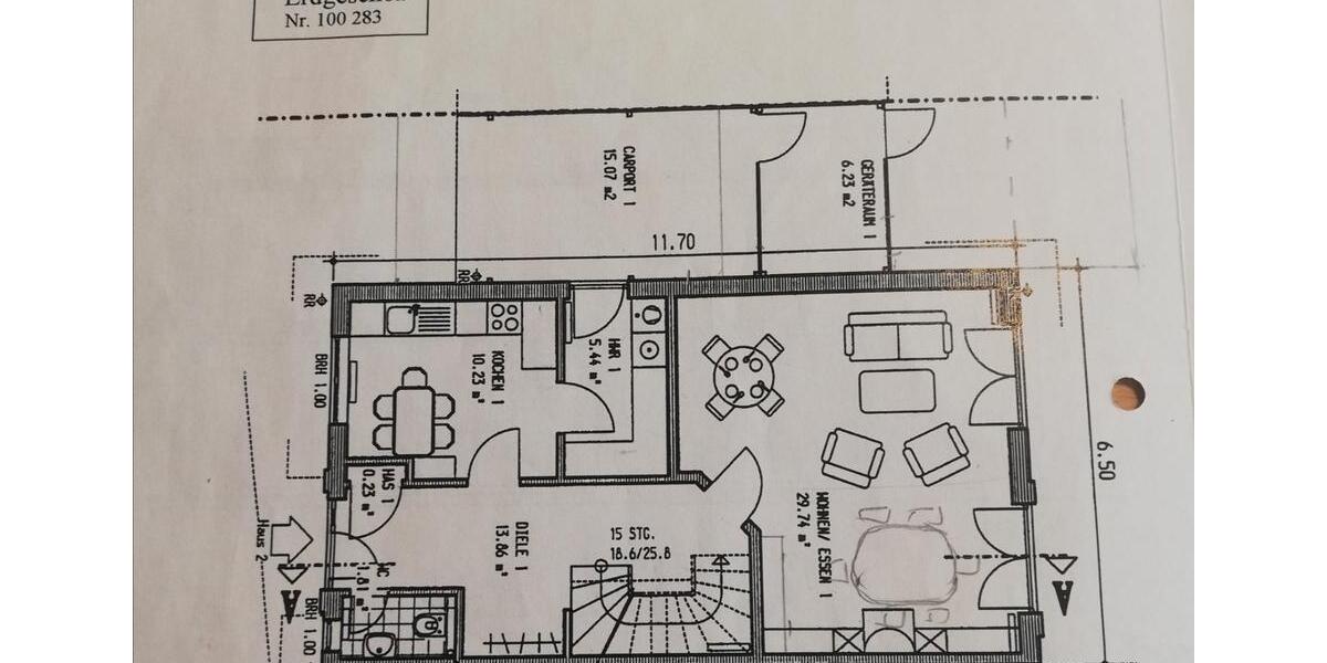 Doppelhaushälfte Bad Zwischenahn - 4 Zimmer, 111 m&sup2;, 480.000&euro; | Angebot:27005953