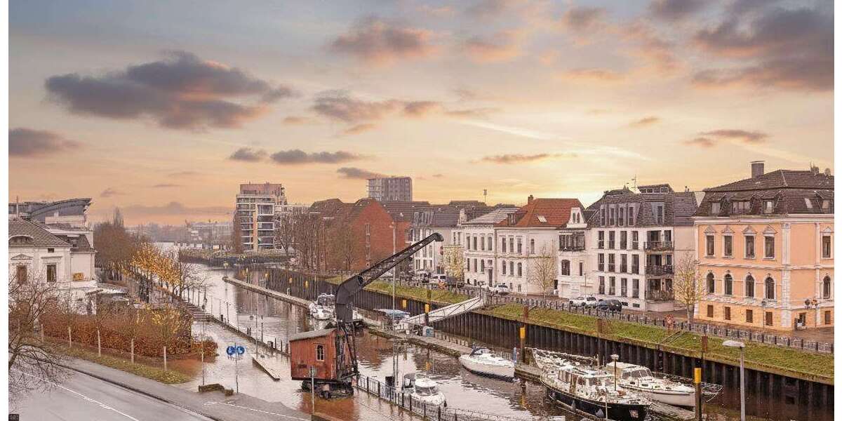 Etagenwohnung Oldenburg Dobbenviertel - 2 Zimmer, 72 m&sup2;, 240.000&euro; | Angebot:25931651