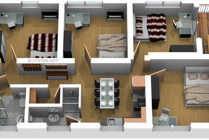 Wohnung Oldenburg Ziegelhof - 5 Zimmer, 70 m&sup2;, 400&euro; | Angebot:26133974