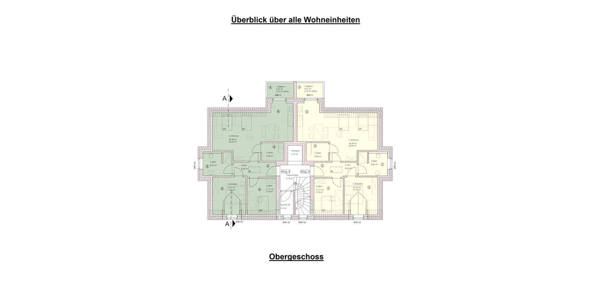 Etagenwohnung Bad Zwischenahn Bad Zwischenahn II - 3 Zimmer, 79 m&sup2;, 389.000&euro; | Angebot:26686434