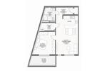 Etagenwohnung Oldenburg Bloherfelde - 2 Zimmer, 67 m&sup2;, 990&euro; | Angebot:26426411