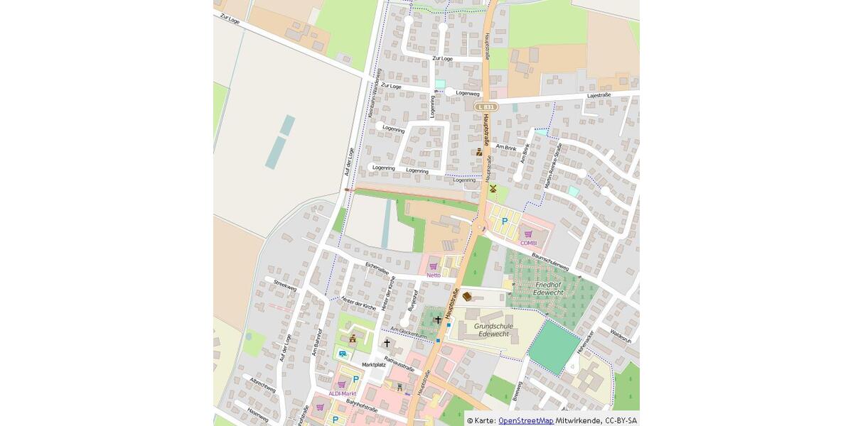Dachgeschoßwohnung Edewecht - 2 Zimmer, 60 m&sup2;, 680&euro; | Angebot:26663657