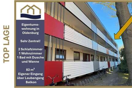 Wohnung zum Kaufen in Oldenburg 240.000 € 83 m²