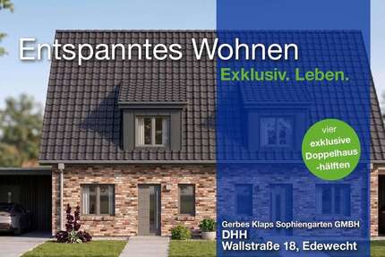 Haus Edewecht - 5 Zimmer, 100 m&sup2;, 440.000&euro; | Angebot:26993561