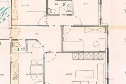 4 Zimmer Wohnung zimmer