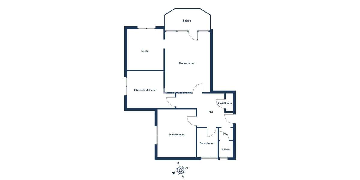 Vermietete WHG in gepflegtem Zustand mit Balkon & EBK | perspektivische Selbstnutzung mit viel Platz 3 zimmer