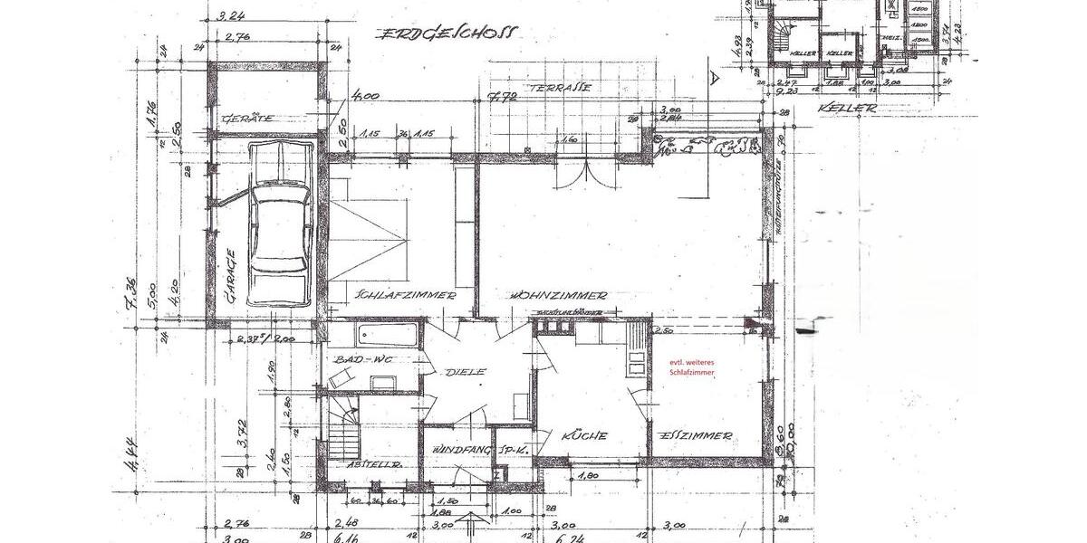 Einfamilienhaus Hatten - 2.5 Zimmer, 105 m&sup2;, 350.000&euro; | Angebot:24680957