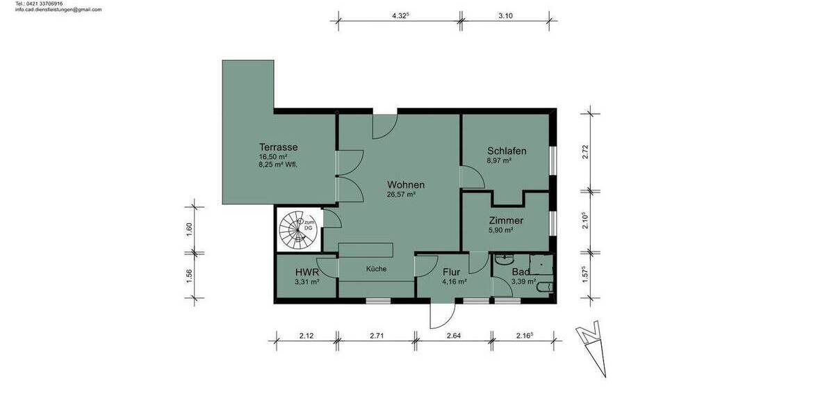 Einfamilienhaus Jade Sehestedt - 4 Zimmer, 75 m&sup2;, 159.000&euro; | Angebot:26275127