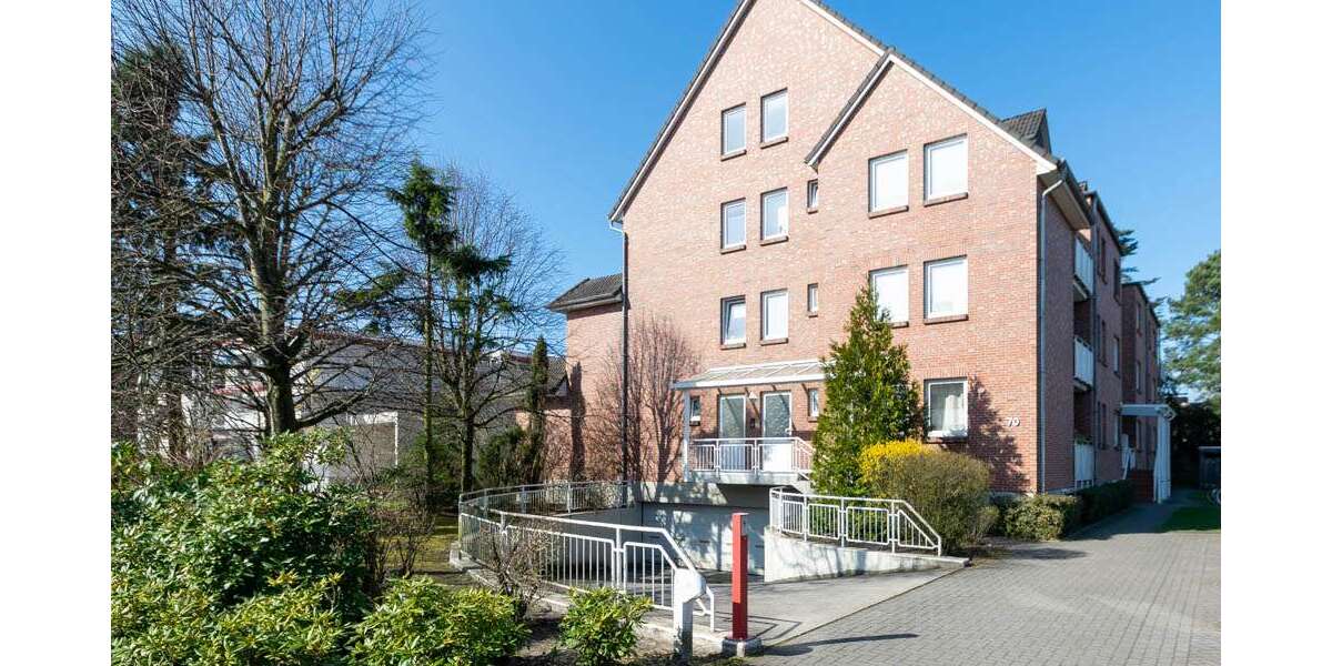 Etagenwohnung Oldenburg Eversten - 2 Zimmer, 45 m&sup2;, 139.000&euro; | Angebot:27209304