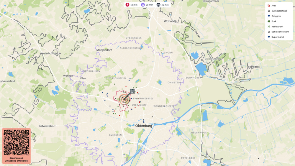 Charmante 2-Zimmer-Wohnung mit Balkon in Oldenburg Bürgerfelde 2 zimmer