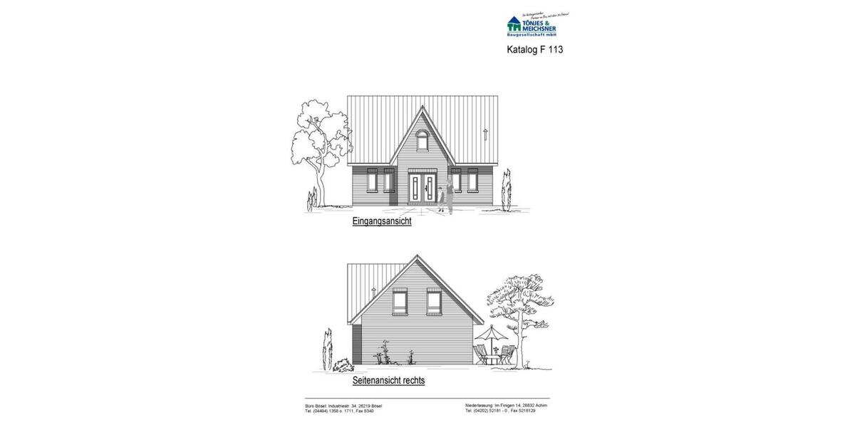 Einfamilienhaus Friesoythe - 4 Zimmer, 101 m&sup2;, 264.600&euro; | Angebot:9042532