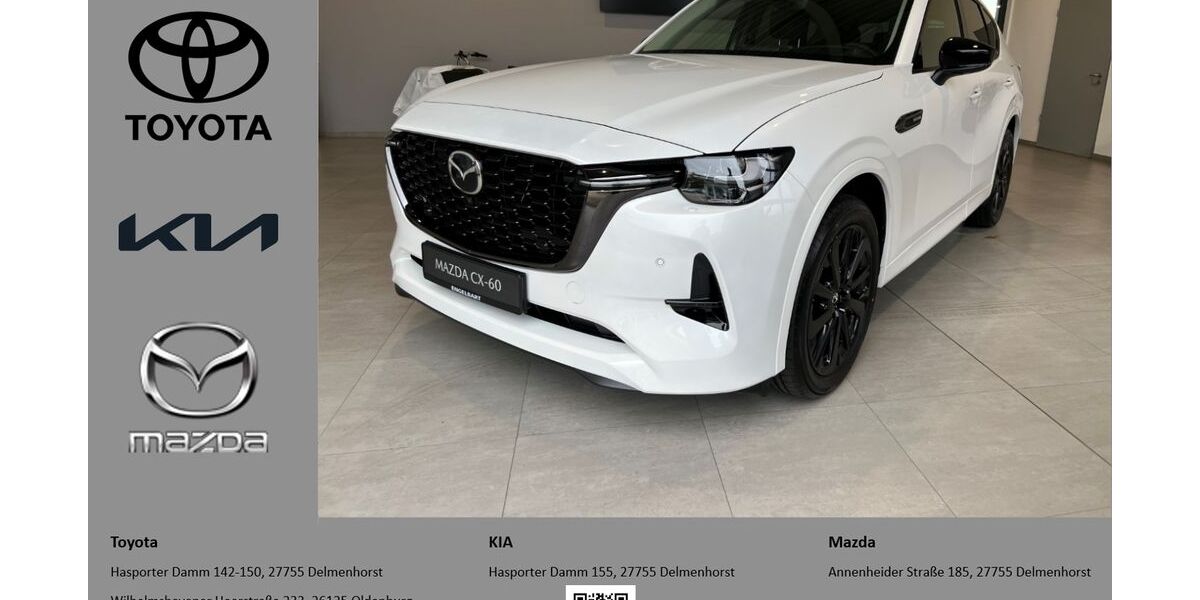 Mazda CX-60 15.500 km 44.495 &euro; Delmenhorst 27755