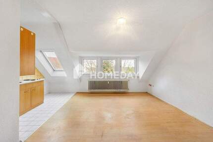 Kompakte Dachgeschosswohnung mit Weitblick 2 zimmer