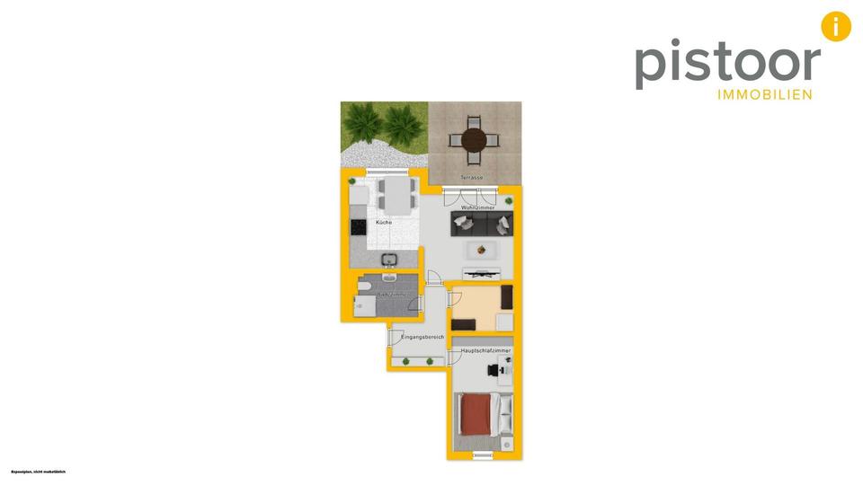 Erdgeschoßwohnung Westerstede - 2 Zimmer, 72 m&sup2;, 750&euro; | Angebot:25559737