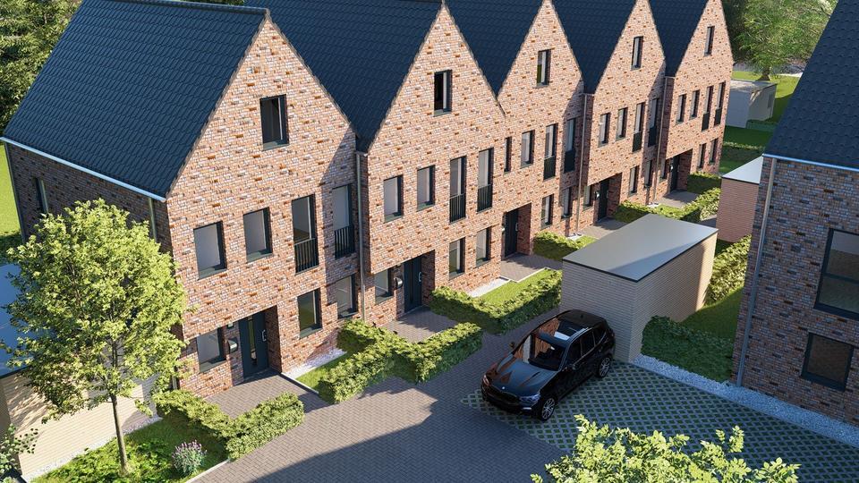 Willkommen in der Zukunft: Neubau-Reihenendhaus mit Einbauküche als Erstbezug in beliebter Lage! zimmer