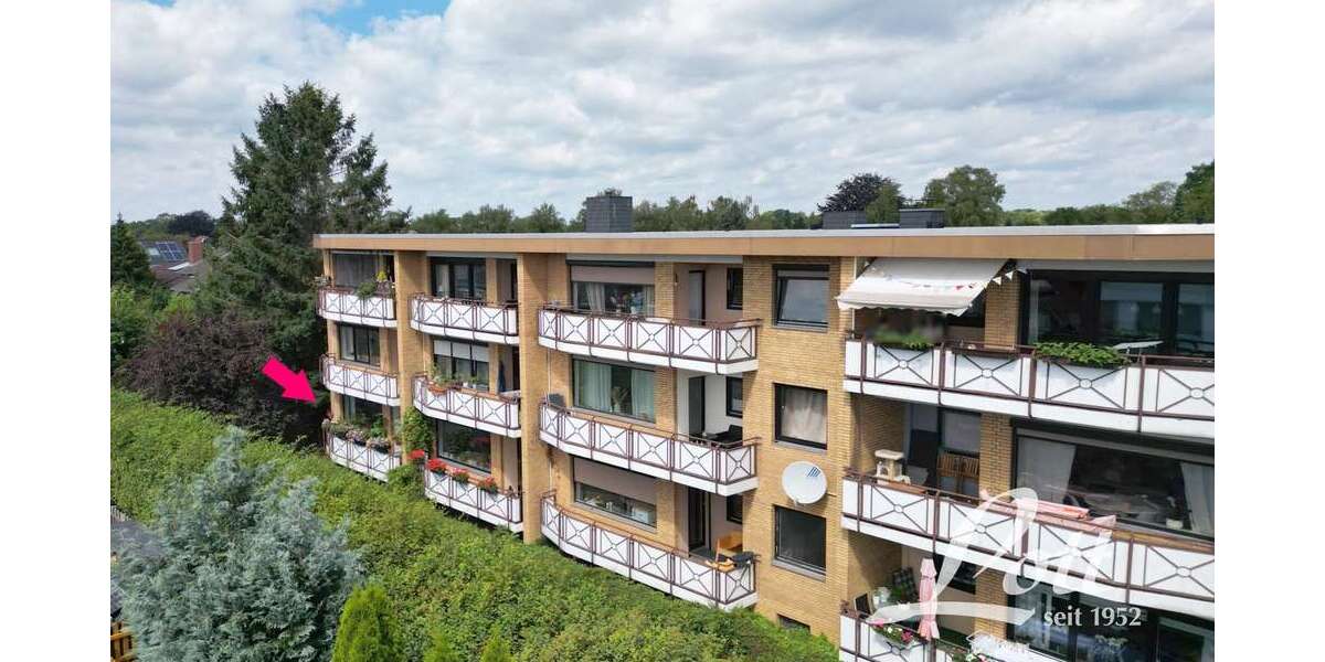 Etagenwohnung Oldenburg Bloherfelde - 2 Zimmer, 59 m&sup2;, 165.000&euro; | Angebot:27203611