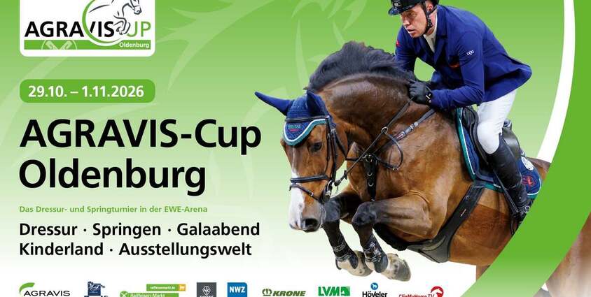 Samstag Galaabend - AGRAVIS-Cup Oldenburg 2026 31.10.2026 Große EWE Arena