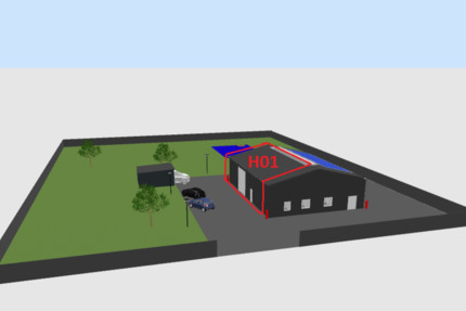 Sofort verfügbar! Lagerhalle Gewerbehalle Werkstatt Garage Halle zimmer