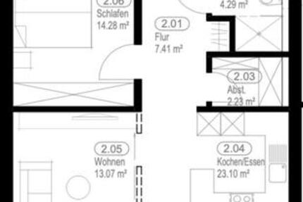 Mehrgenerationen-Wohnprojekt bietet Eigentumswohnung mit 68 qm 2 zimmer